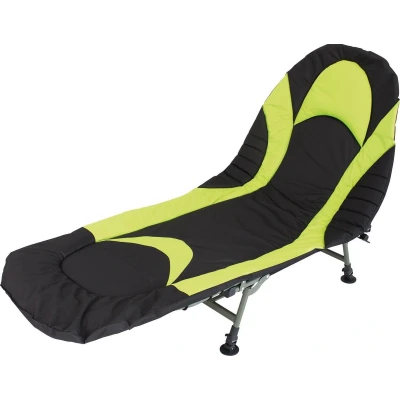 Afbeelding van Eurotrail Kampeerbed Queen Zwart/Lime