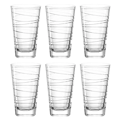 Afbeelding van Leonardo Vario Longdrinkglas 28 cl Transparant 6 stuks