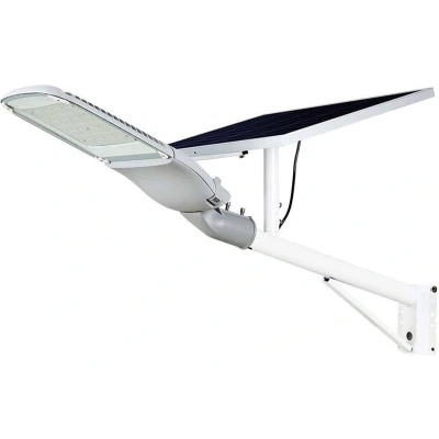 Afbeelding van V TAC VT ST303 Solarlampen Solar Straatverlichting Samsung IP65 Grijs 3000 Lumen 4000K