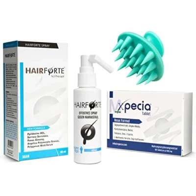 Afbeelding van xpecia + haar sterke DHT Blocker anti haaruitval kit voor mannen