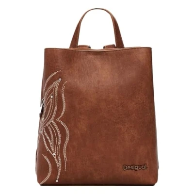 Afbeelding van Desigual Rugzak, Dames, Maat: One Size, Beige