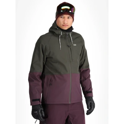 Afbeelding van Rehall CLIVE R Heren Wintersportjas Zwart S Ski Jas Snowboardjas Gevoerde