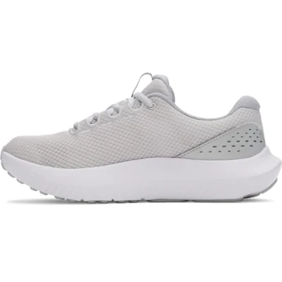 Afbeelding van Under Armour Ua W Charged Surge 4 Sneakers voor dames, Halo Gray Metallic Zilver