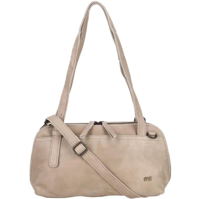 Afbeelding van Bear Design Daphne hand schoudertas silver mink
