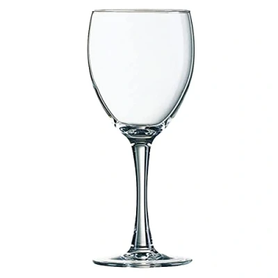 Afbeelding van 6x Stuks wijnglazen transparant 190 ml Wijnglas voor rode of witte wijn op voet