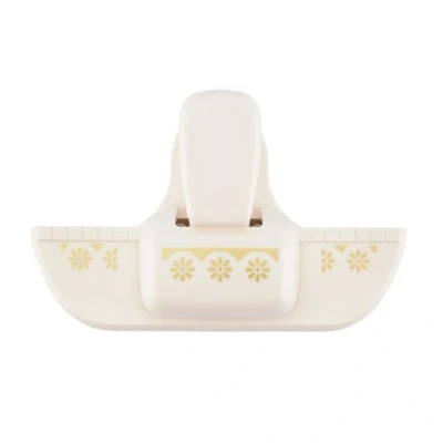Afbeelding van Vaessen Creative Randperforator bloem 1,3 x 4,5 cm cirkelvormige perforator voor kaarten maken en knutselen