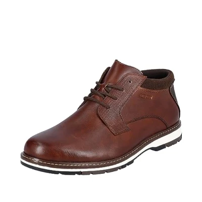 Afbeelding van Rieker Veterboots, Heren, Maat: 43, Braun Leer