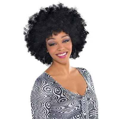 Afbeelding van AMSCAN Pruik Afro Volwassenen