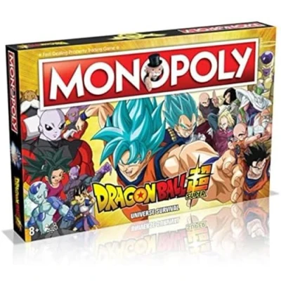 Afbeelding van Winning Moves WM00250 ITA 6 bordspel Dragon Ball Z Super Edition Monopoly Familie