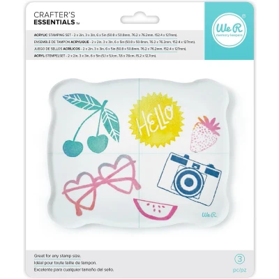 Afbeelding van We R Memory Keepers acrylic stamp block set