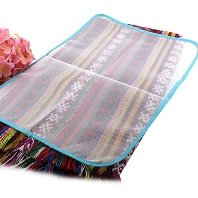 Afbeelding van strijkmat, 2 stuks, strijkdoek, beschermende kleding van ijzernet, plakt op kleding, hittebestendig, om schade te voorkomen, 40 x 60 cm