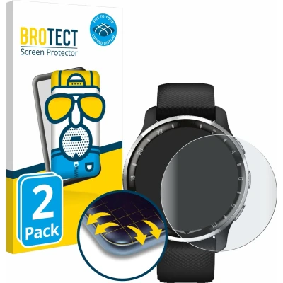 Afbeelding van BROTECT Screenprotector voor Garmin D2 Air X10 Folie Beschermfolie matte volledig dekking (2 Stuks)