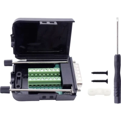 Afbeelding van TRU COMPONENTS T1904C094 D sub male connectorset Aantal polen: 15 Schroeven 1 stuk(s)