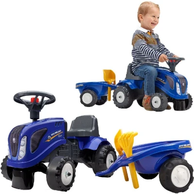 Afbeelding van Falk New Holland Looptractor Set Blauw