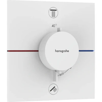 Afbeelding van Hansgrohe ShowerSelect Comfort E thermostaat inbouw voor 2 functies