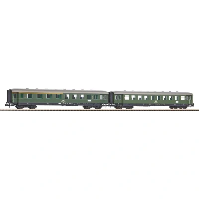 Afbeelding van Piko N 40621 2 delige set sneltreinrijtuigen van de DB 1e/ 2e klas