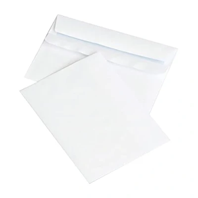 Afbeelding van 1000 zelfklevende enveloppen, C6, 114 x 162 mm, 75 g/m², wit, zelfklevend, Art SK in gewicht (g/m²), afmetingen: mm