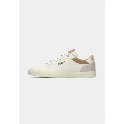 Afbeelding van Pepe Jeans Laceups Kenton Court W Sneakers laag, Dames, Maat: 38, Golden ochre brown Leer/ synthetisch
