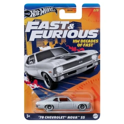 Afbeelding van HOT WHEELS Fast &amp; Furious Decades of 70&quot; Chevrolet Nova SS HRW42