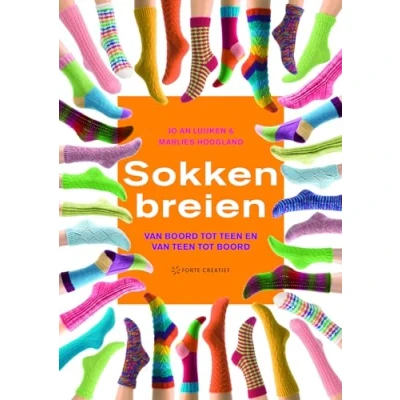 Afbeelding van Forte Boek Sokken breien Jo An Luijken &amp; Marlies Hoogland (new 03 17)