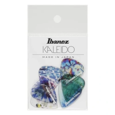 Afbeelding van Ibanez PCP14MH C1 Kaleido Short Teardrop Guitar Pick Medium Heavy 0.88mm (6 Pack) Plectrum set