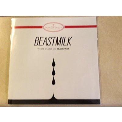 Afbeelding van Beastmilk White Stains On Black Wax (7&quot; Vinyl Single)