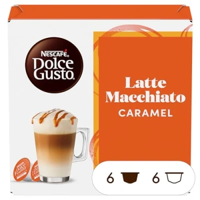 Image de Nescafe Dolce Gusto Caramel Latte Macchiato x 1 pack (14 pods) by