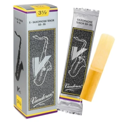 Afbeelding van Vandoren Tenor Saxofoon V12 Rieten 5 Stuks Verpakking Dikte 3.5
