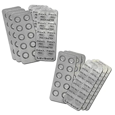 Afbeelding van Lovibond MEGA Refill Pack PH en Chloor Tabletten Elektronische zwembadtester