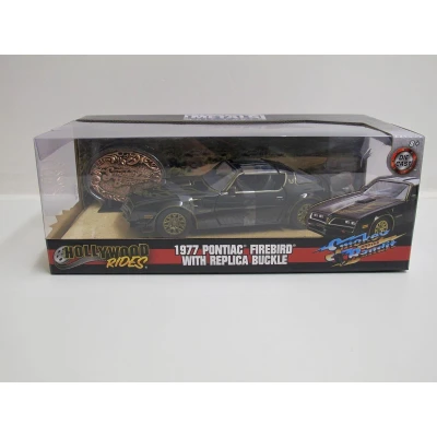 Afbeelding van Jada Toys 1/24 Pontiac Firebird Trans Am &quot;Smokey &amp; The Bandit&quot; + replica Buckle
