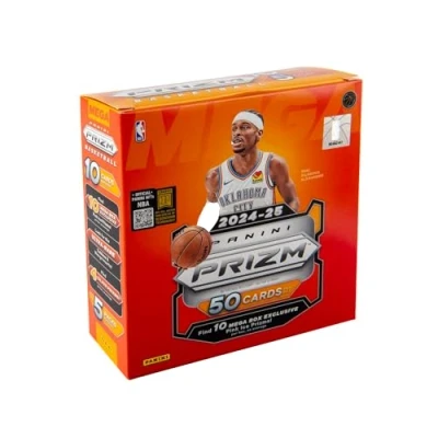 Afbeelding van Panini NBA Prizm Basketball Mega Box verzamelkaarten 2024 25