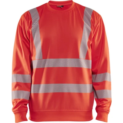 Afbeelding van Blaklader High Vis Sweatshirt 3562 2538 Rood