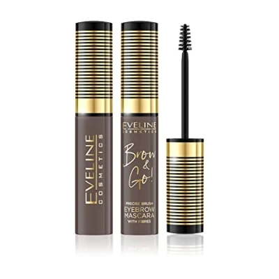 Afbeelding van Eveline Cosmetics Brow &amp; Go Eyebrow Mascara No1.