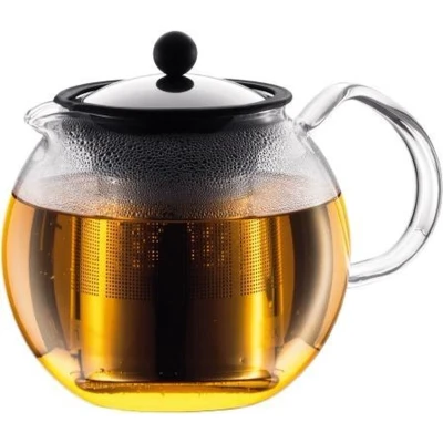 Afbeelding van Bodum Assam Theepot 1 l Glas Incl. Filter