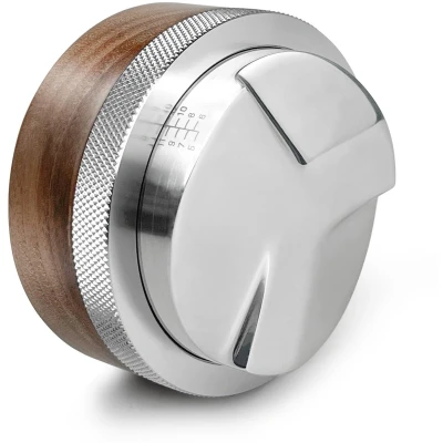 Afbeelding van NOTSEK Espressodispenser 58 mm, walnoot in hoogte verstelbaar voor koffiefilterhouder, het stempelen, espressodispenser, Barista accessoires