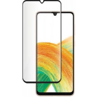 Afbeelding van Bigben Connected, Schermbeschermer Geschikt voor Samsung Galaxy A34 in 2.5D anti kras gehard glas, Transparant