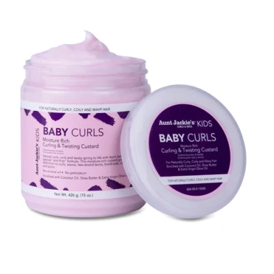 Afbeelding van Aunt Jackie&#039;s Kids Curls &amp; Coils Baby Krullen Krul Twist Crème 426 gram
