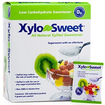 Afbeelding van Xylosweet Xylitol Sweetener (100 zakjes)