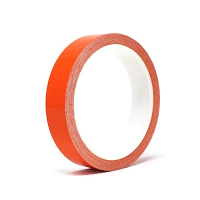 Afbeelding van Decoratieve plakstrips voor auto, motorfiets, boot, modelbouw, vele kleuren, lengte 10 m (pasteloranje, 20 mm)