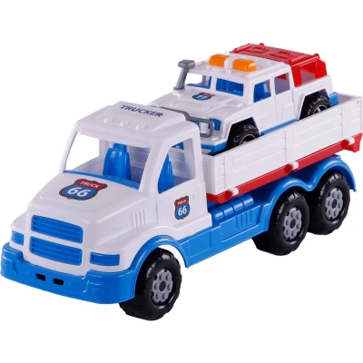Afbeelding van Cavallino XL Torpedo Vrachtwagen met Jeep, 46,6cm