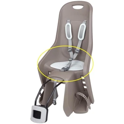 Afbeelding van Polisport Waterproof zitkussen Buitenbandbly maxi+ grijs