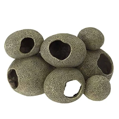 Afbeelding van Aqua Della Aquariumdecoratie Vissen Rots Grot S 27,5x17x15,5cm 1st