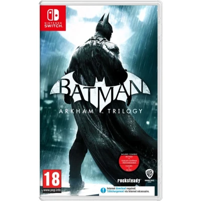 Image de Warner Sw Batman Arkham Trilogy Fr/uk Switch (code De Téléchargement)