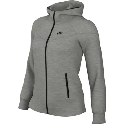 Afbeelding van Nike Sportswear Sweater met rits, Dames, Maat: Small, Dark grey/ black