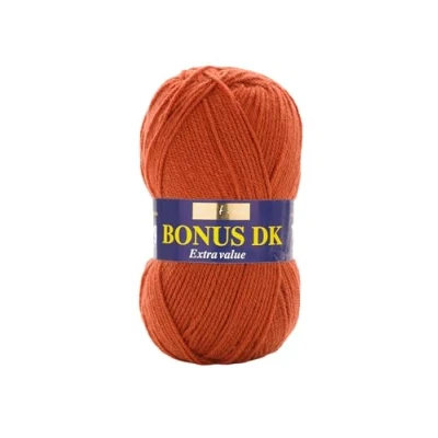 Afbeelding van Hayfield Double Bonus breiwol DK 100 g, garen, vos, 19 x 9 cm