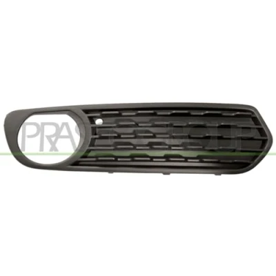 Afbeelding van PRASCO BM1232123 Bumper Grill met gat(en) voor mistlampen Zonder ingebouwd rooster rechts BMW: 1 Hatchback, Hatchback