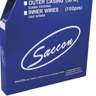 Afbeelding van Saccon Dx44005c box buitenkabel 4mm versnelling 50 meter zwart