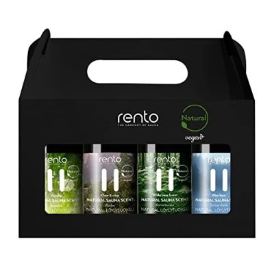 Afbeelding van Natural saunageur gift box 4 x 100 ml