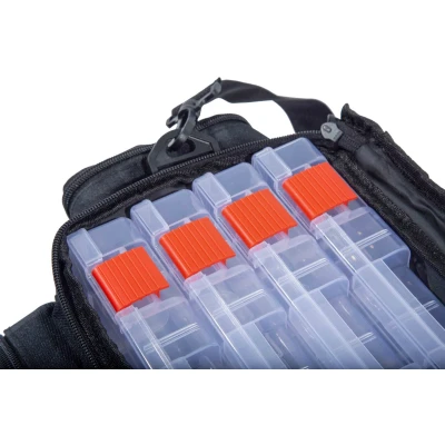 Afbeelding van Ultimate Dark Camo Shoulderbag (Incl. 4 Tackleboxen) Vistas