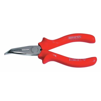Afbeelding van Bernstein Tools for Electronics 13 916 VDE Telefoontang 45 gebogen 160 mm